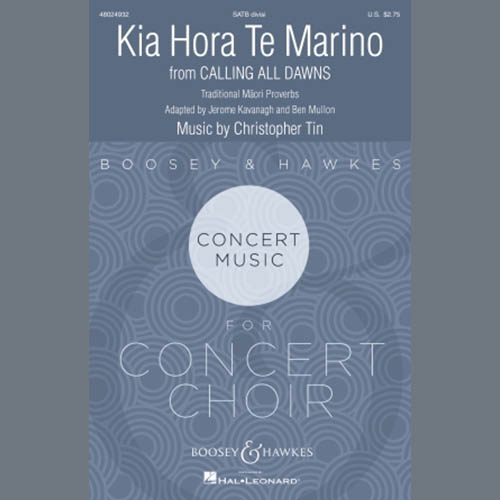 cover: Kia Hora Te Marino, Christopher Tin
