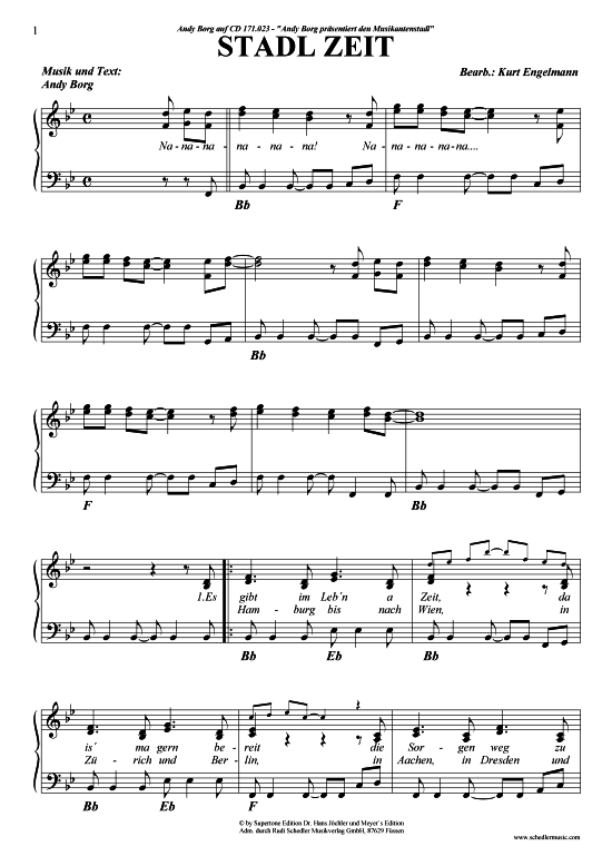 Produktbild zu: Stadlzeit Andy Borg