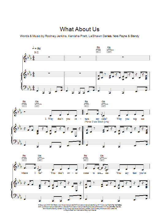 Produktbild zu: What About Us?
