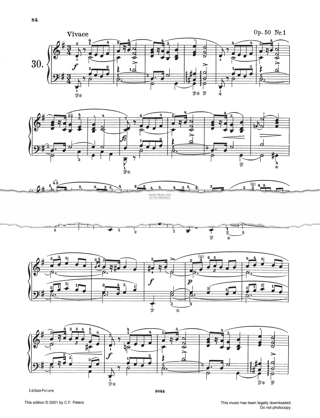 Produktbild zu: Mazurkas Op. 50 No. 1