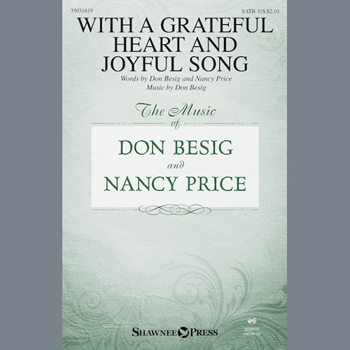 cover: With A Grateful Heart And Joyful Song, Don Besig, Chor