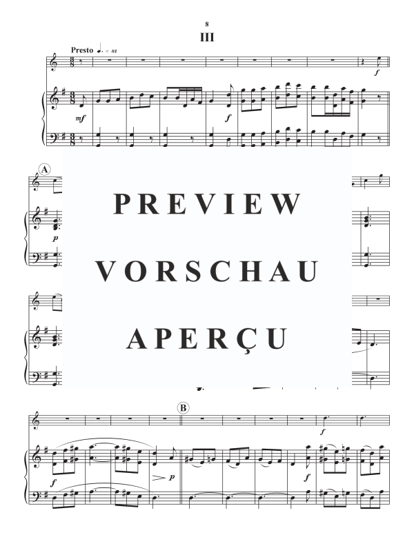 Produktgalerie: Seite 10 von 11 Sinfonia in G, , Alphorn in G und Klavier