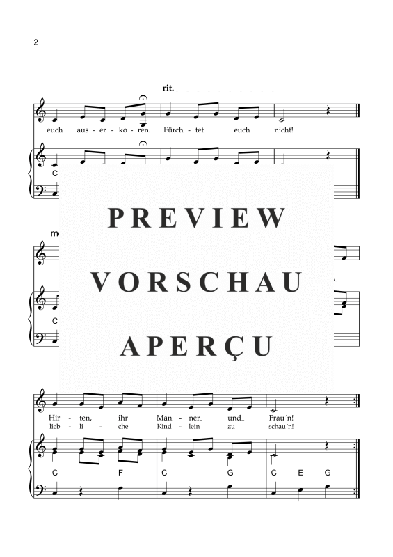 Product gallery: Page 3 of 4 Kommet ihr Hirten, , Accordion and vocals