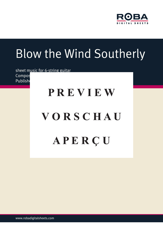Product gallery: Page 2 of 3 Blow the Wind Southerly , Abram, Vic, (Gitarre Solo)
