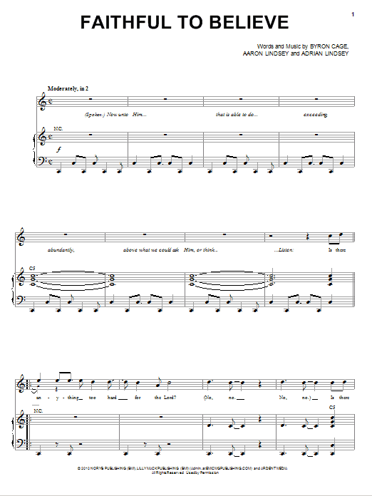 Produktbild zu: Faithful To Believe