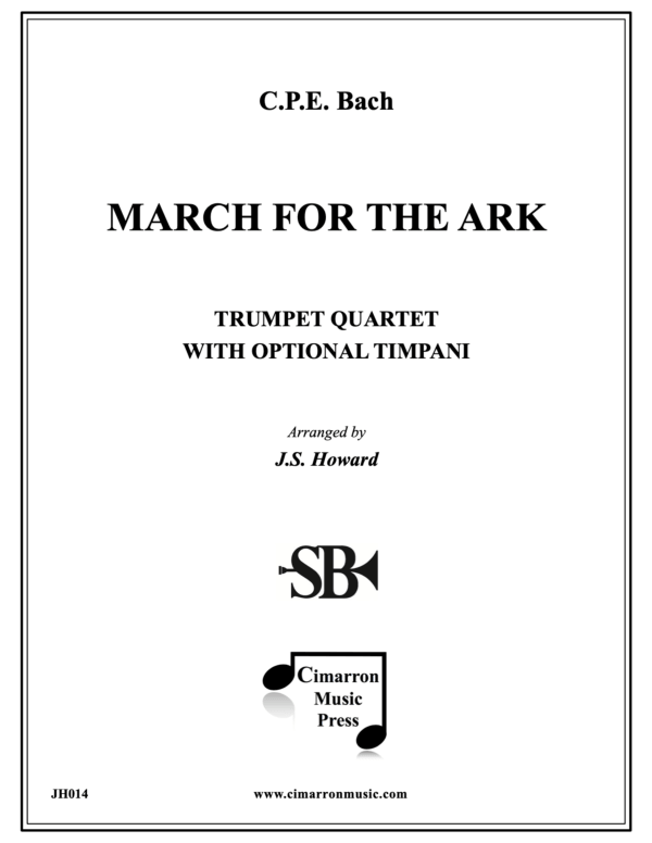 Produktbild zu: March for the ArkCarl Philipp Emanuel Bach