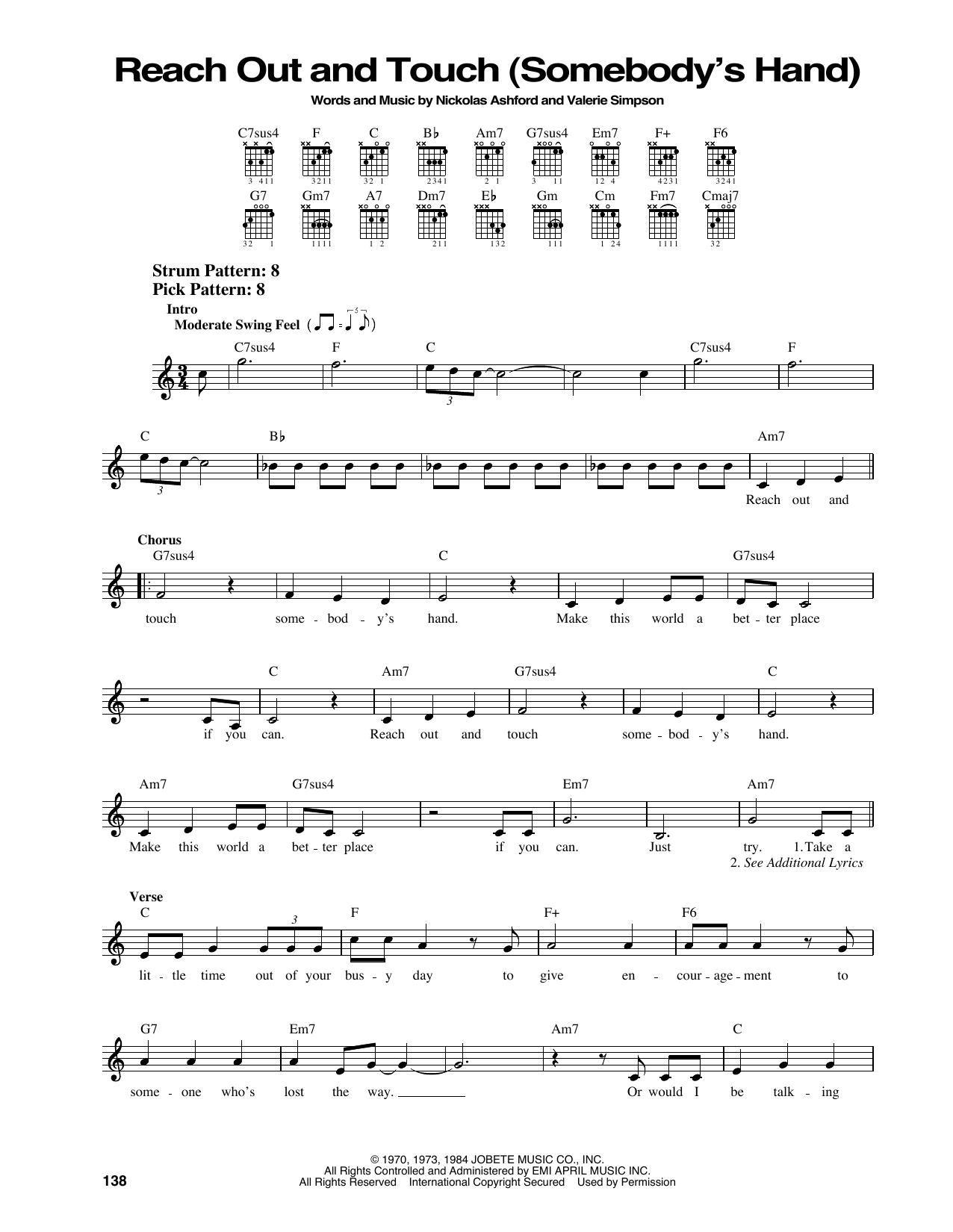 Produktbild zu: Reach Out And Touch (Somebody's Hand)