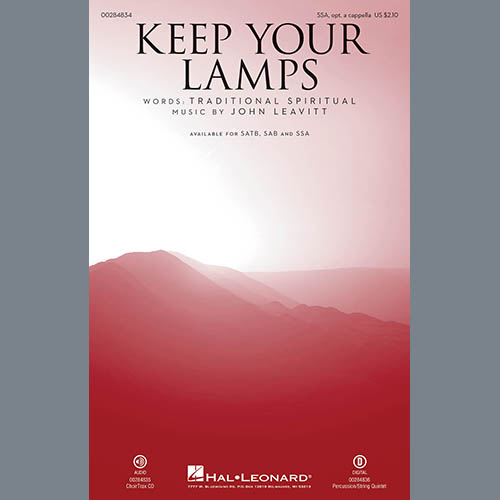 Produktbild zu: Keep Your Lamps Trimmed And Burning