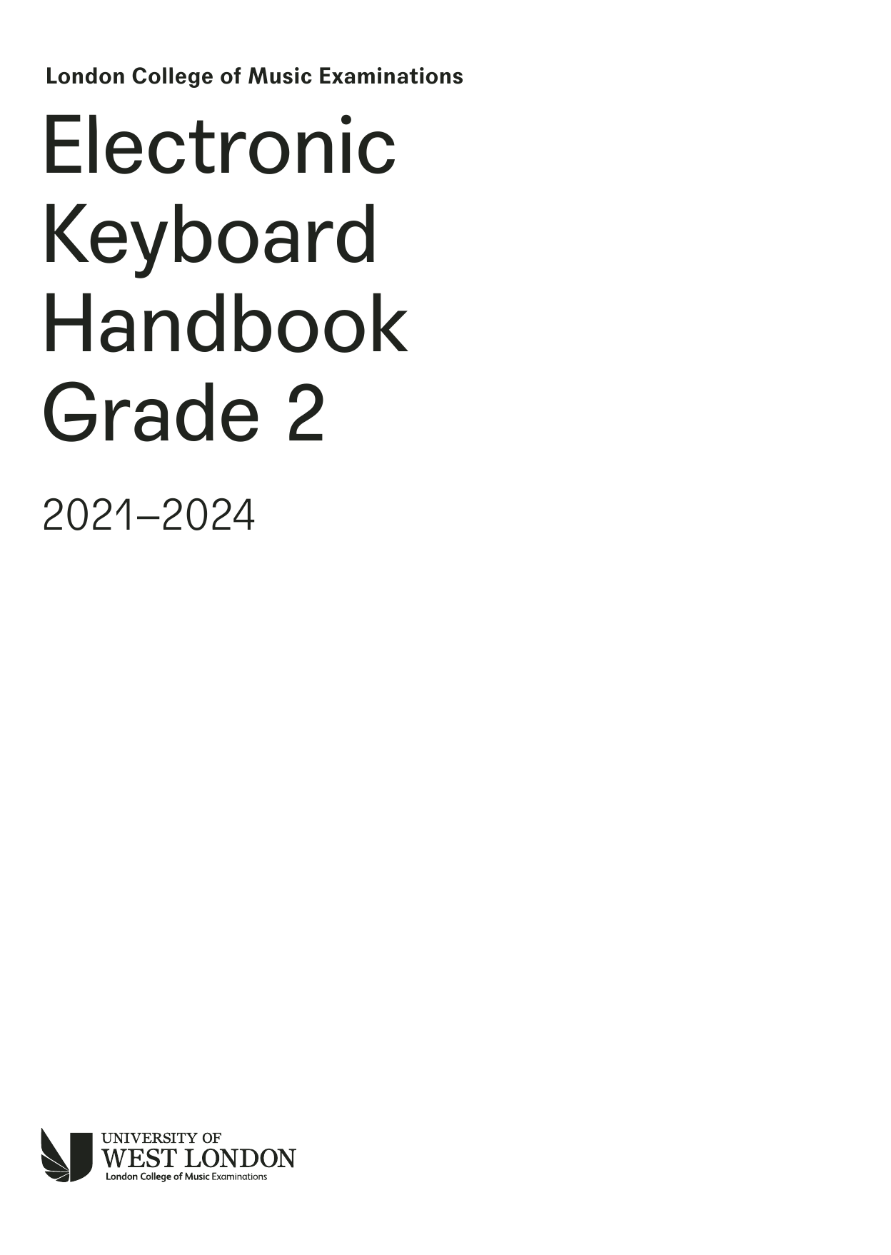 Produktgalerie: Seite 1 von 1 LCME Electronic Keyboard Handbook 2021 Grade 2, LCME