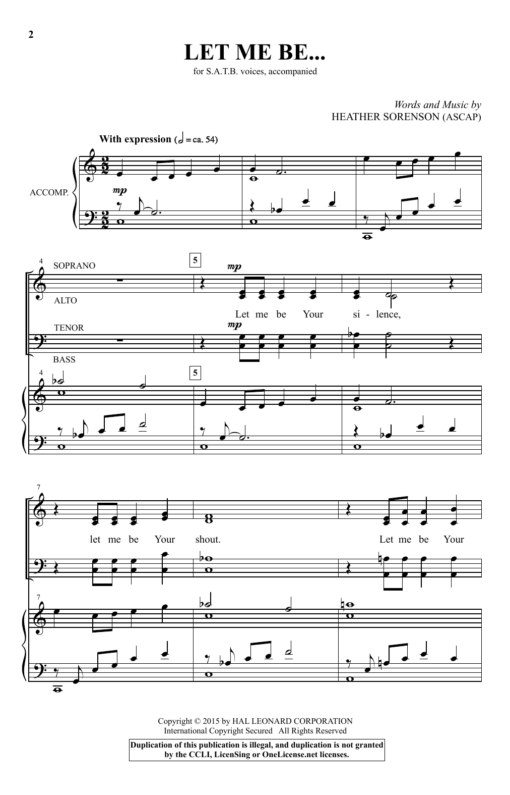 Produktbild zu: Let Me Be...