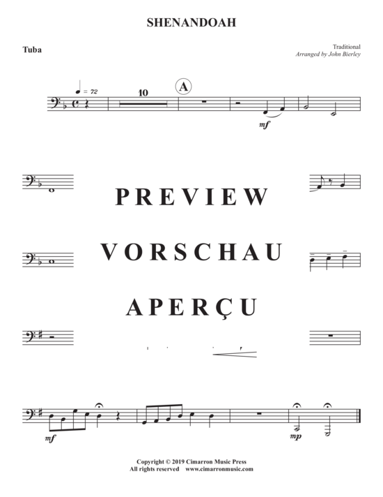 Produktgalerie: Seite 9 von 9 Shenandoah , , (Blechbläser Quintett)
