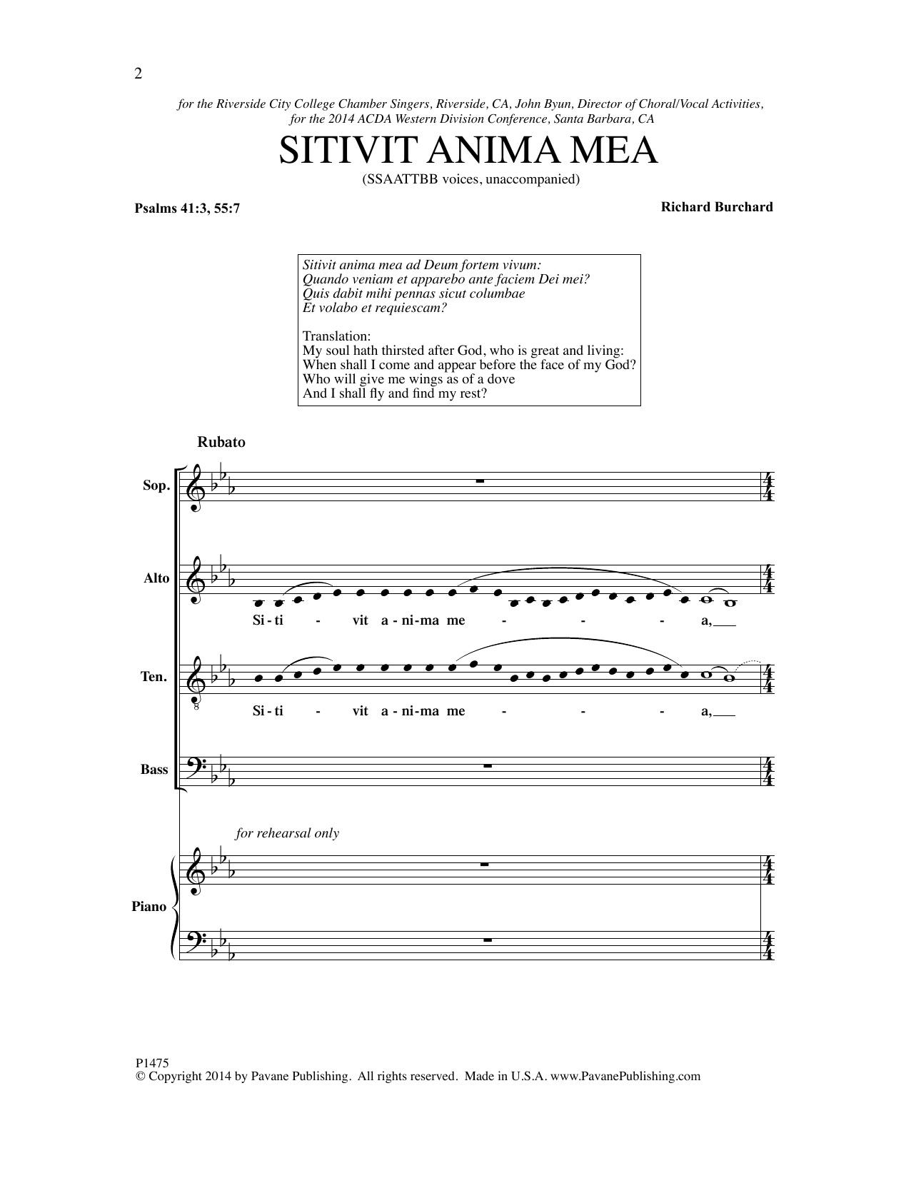 Product picture to: Sitivit anima mea