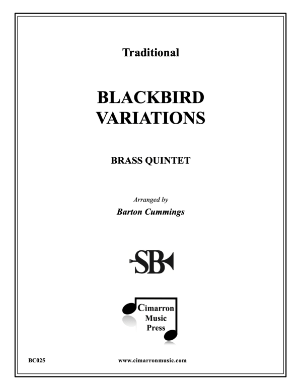Produktbild zu: Blackbird VariationsBarton Cummings