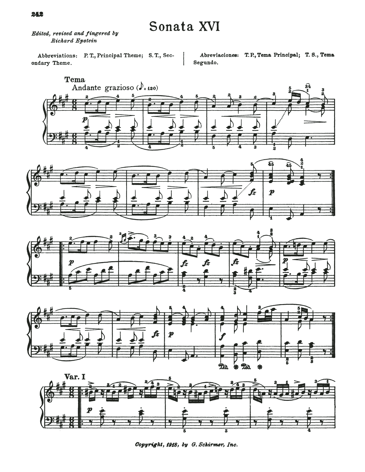 Produktbild zu: Sonata In A Major, K. 331