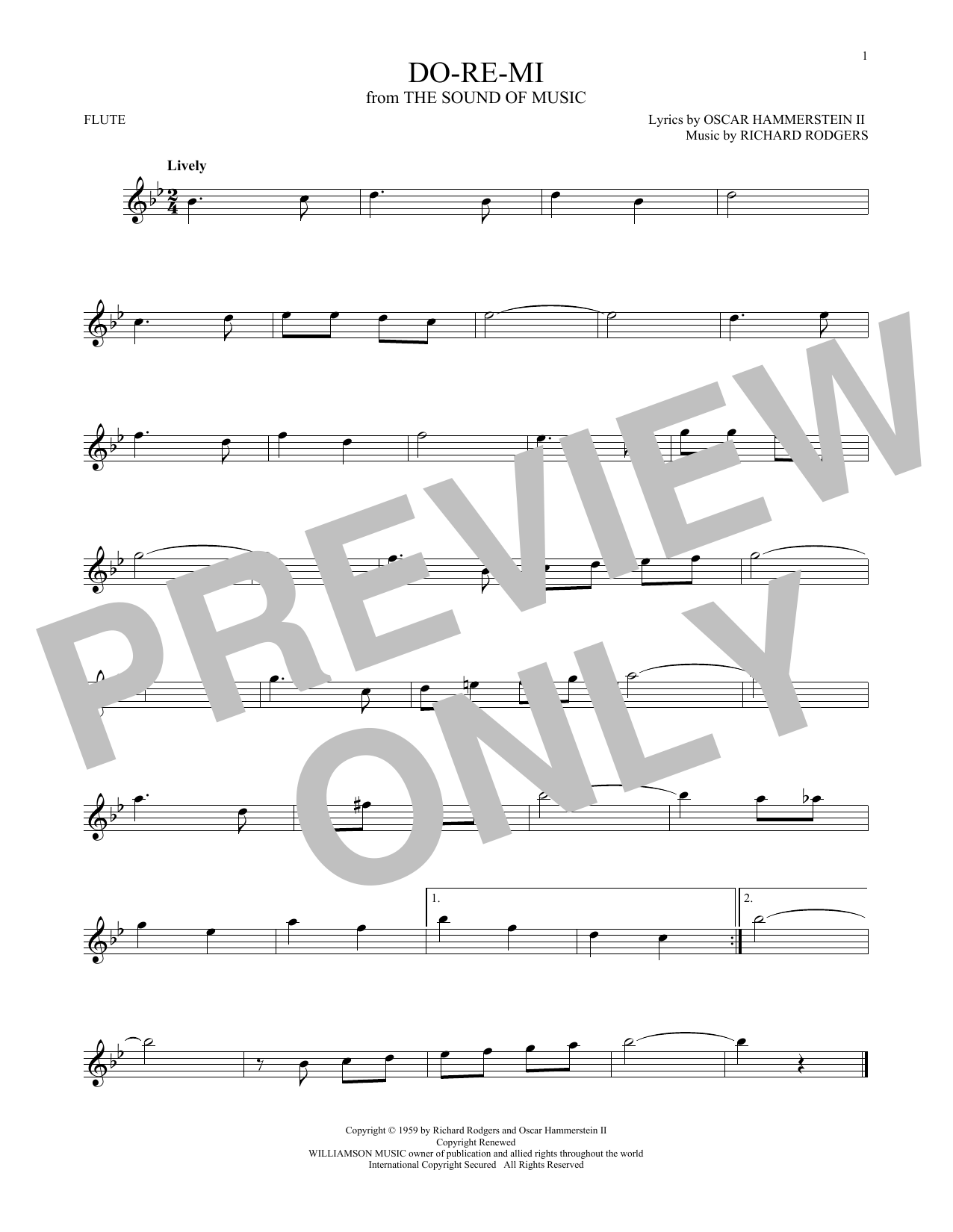 Product gallery: Page 1 of 1 Do-Re-Mi, Rodgers & Hammerstein