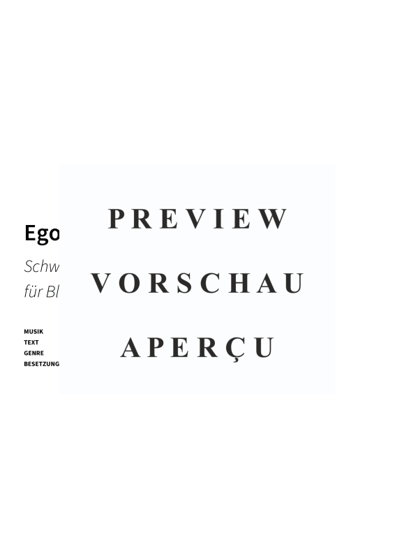 Produktgalerie: Seite 3 von 11 Egon - Schwungvoller Tango-Schlager, , Blechbläser Quintett