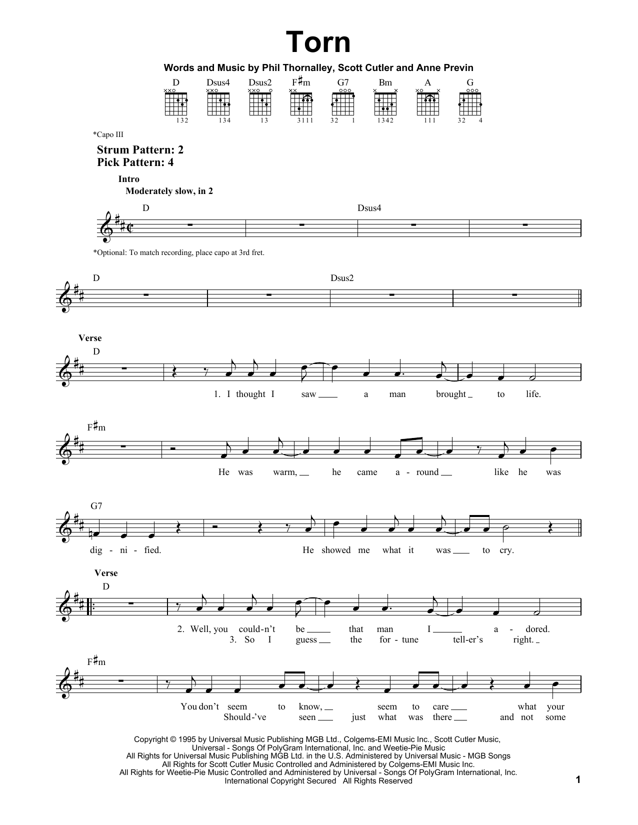 Produktbild zu: Torn
