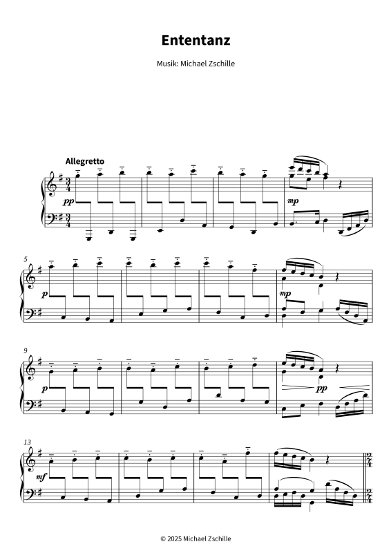 gallery: Ententanz, , (Klavier Solo)