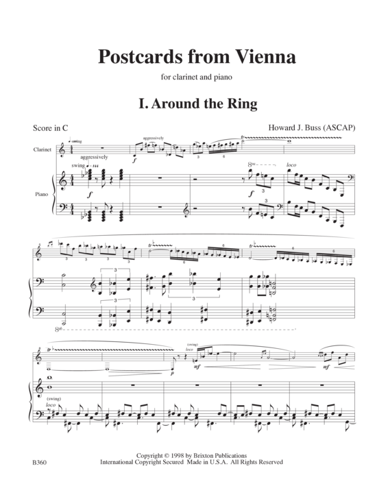 Product picture to: Postcards from Vienna Howard J. Buss 