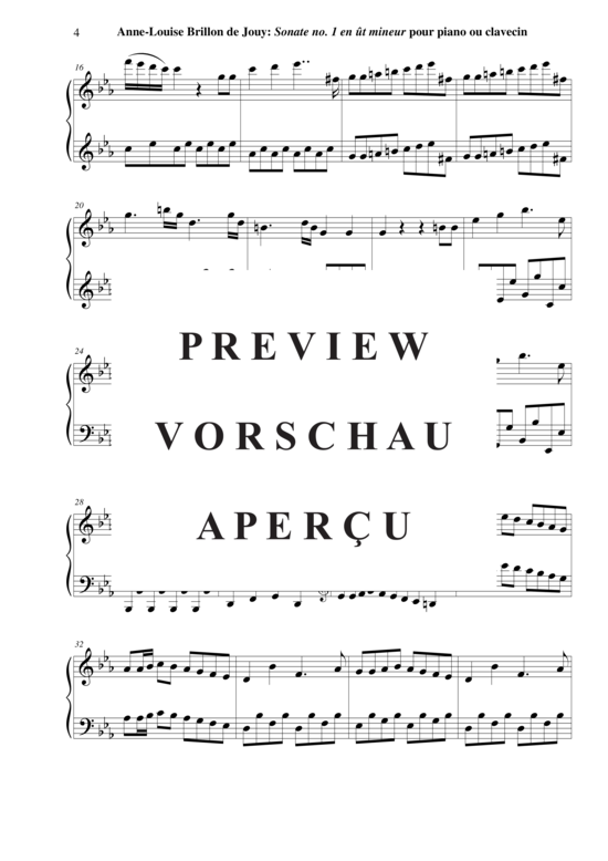 Product gallery: Page 5 of 13 Sonata no. 1 in c minor , Horvath, Nicolas, (Klavier/Cembalo Solo)