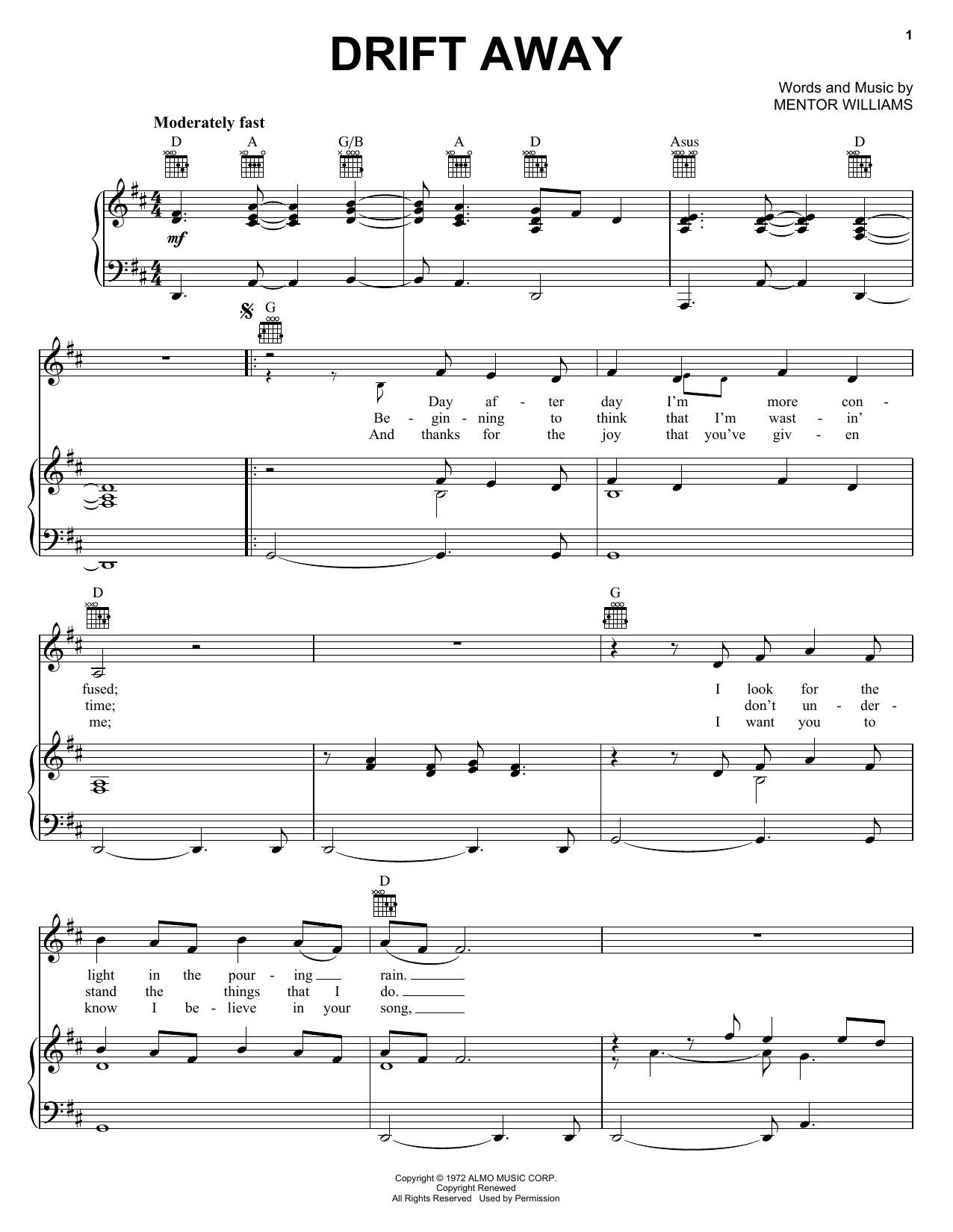 Produktbild zu: Drift Away