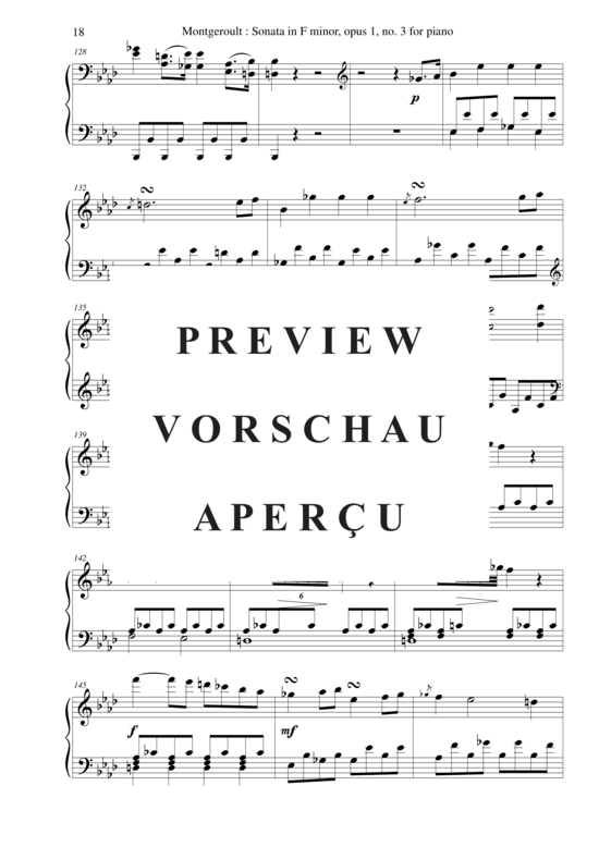Product gallery: Page 19 of 21 Piano Sonata in F minor, Opus 1 no. 3 , Nicolas Horvath, Piano Solo