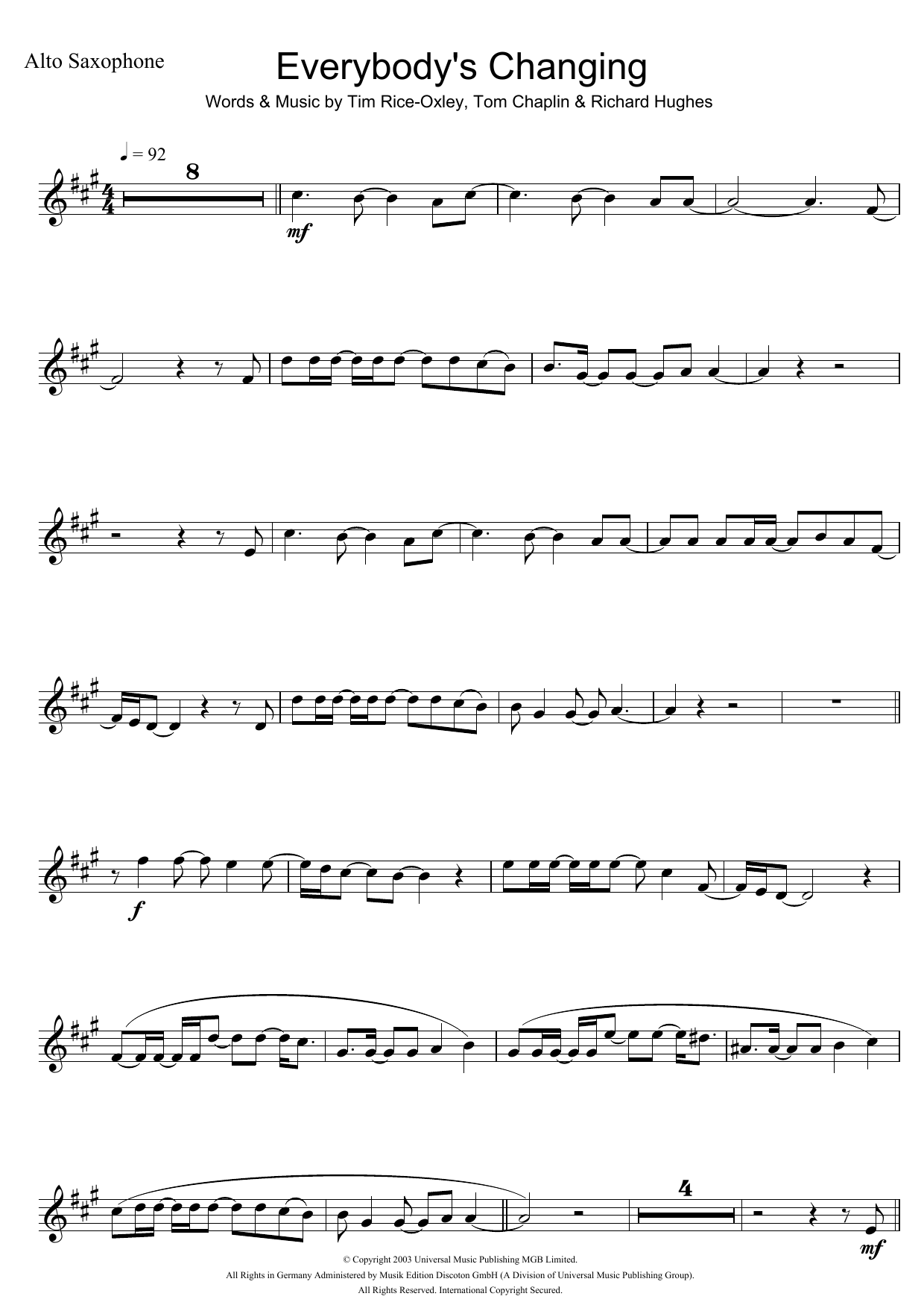 Product gallery: Page 1 of 1 Everybody's Changing, Keane