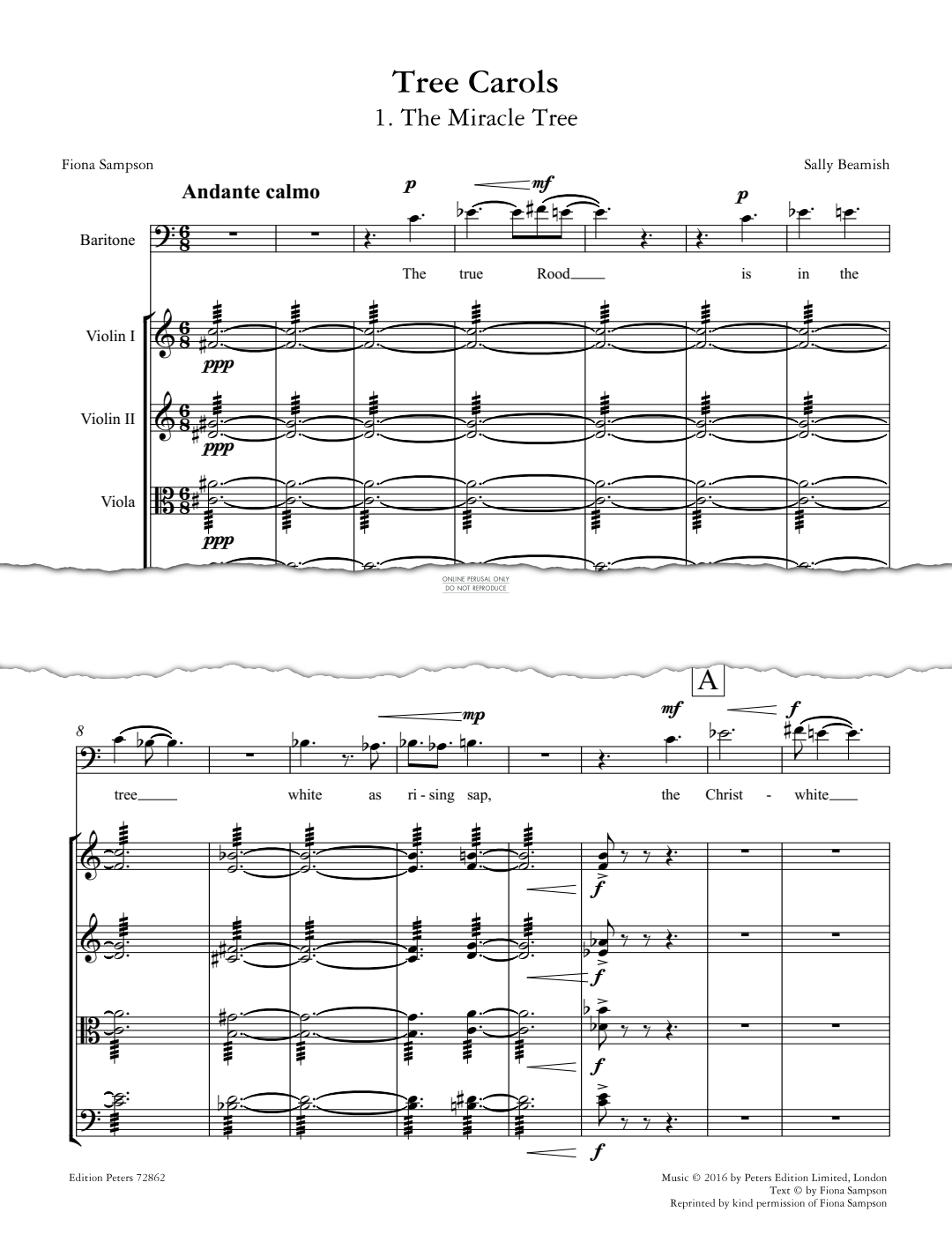 Produktbild zu: Tree Carols