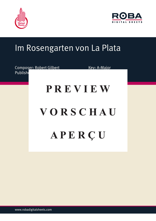 Produktgalerie: Seite 2 von 4 Im Rosengarten von La Plata, 	, Klavier und Gesang