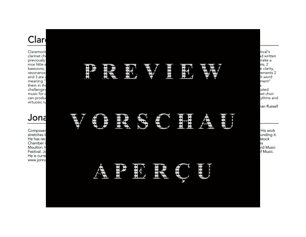 Produktgalerie: Seite 4 von 11 Claremont Suite, , (Klarinettenchor)