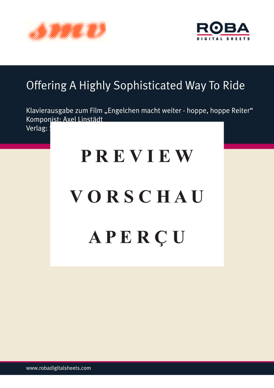 Product gallery: Page 2 of 2 Offering a highly sophisticated way to ride , , Piano Solo