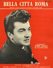 cover: Bella Citta Roma, Toni Dalli, Gesang, Gitarre, Klavier