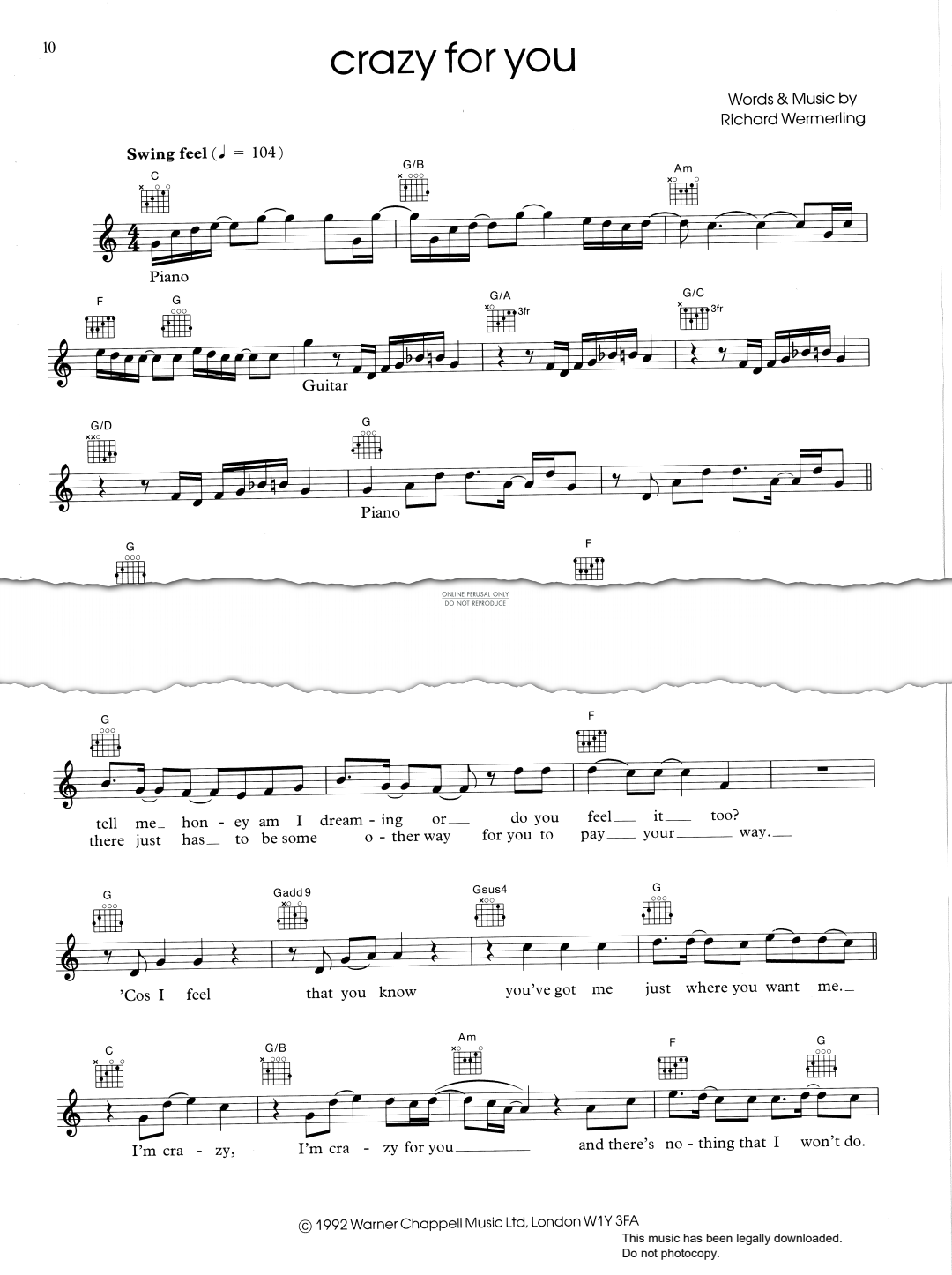 gallery: Crazy For You, Let Loose