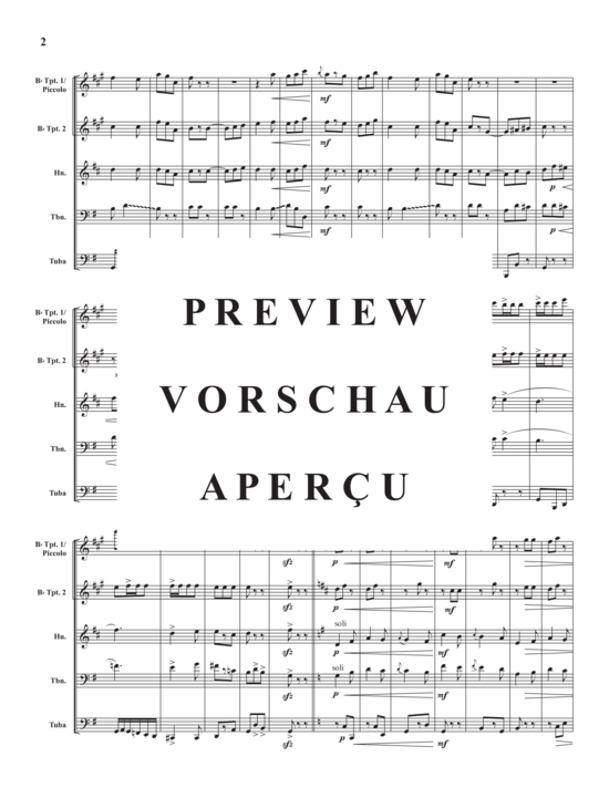 Produktgalerie: Seite 4 von 21 Fantasie Miniatures , , (Blechbläserquintett)