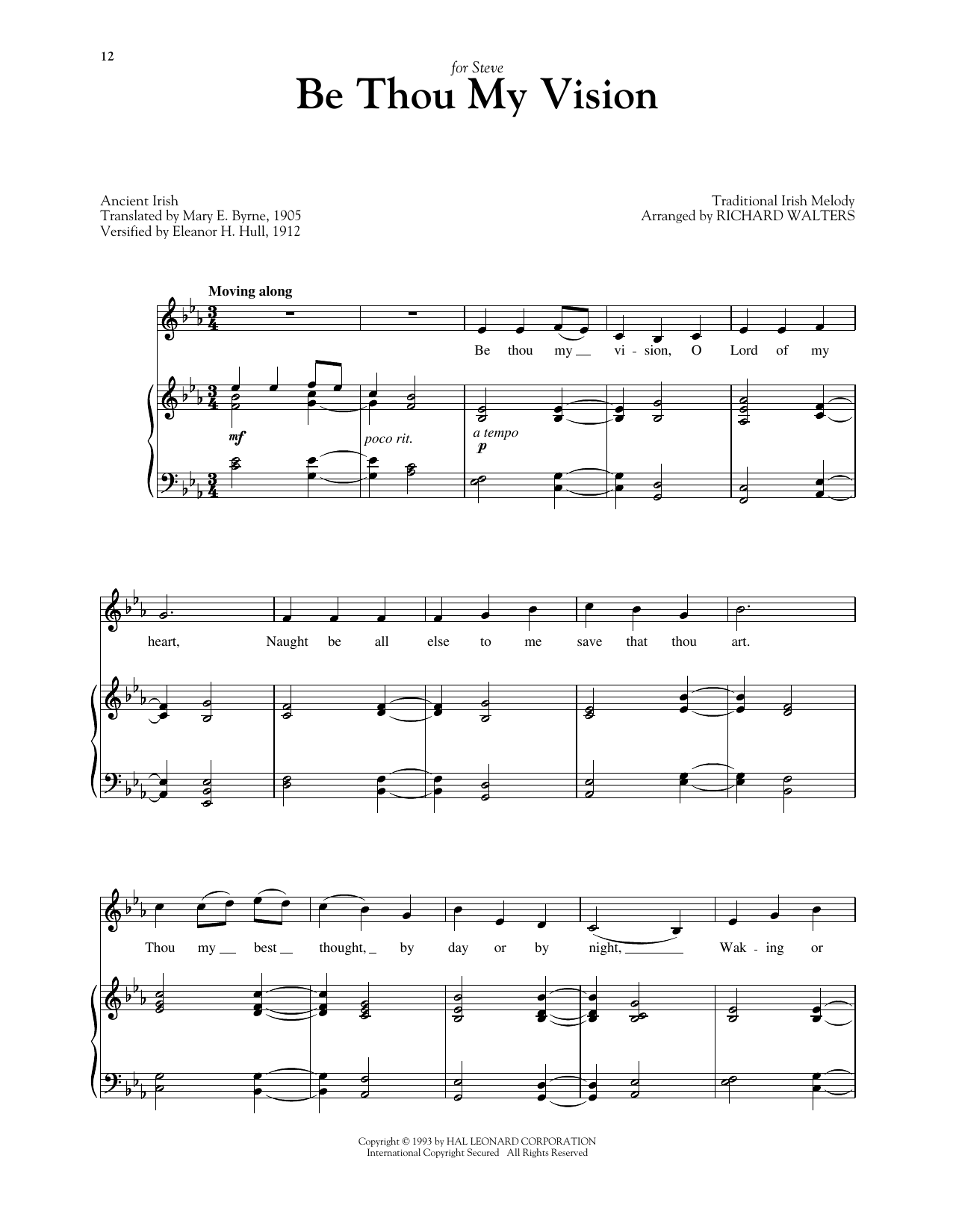 Produktbild zu: Be Thou My Vision