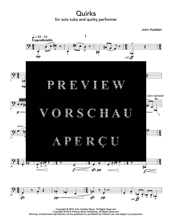 Produktgalerie: Seite 5 von 11 Quirks, , (Tuba)