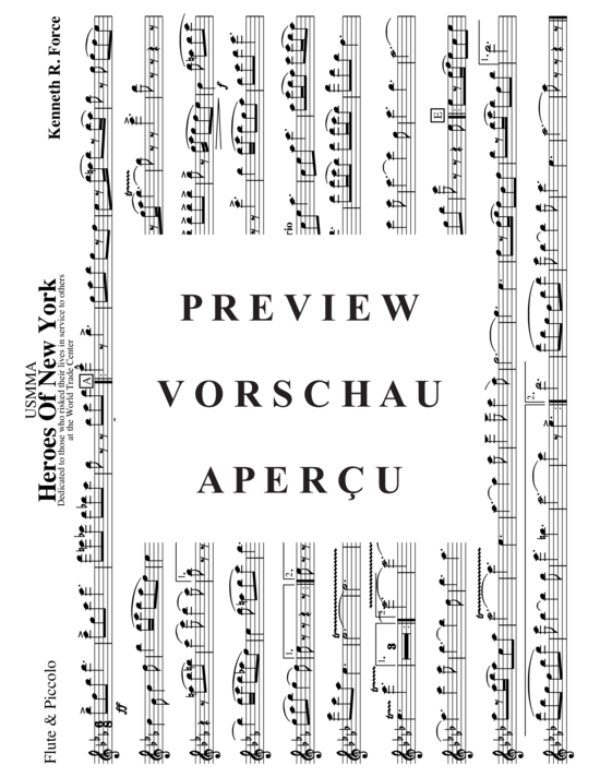 Product gallery: Page 17 of 21 Heroes of New York , , (Concert Band)