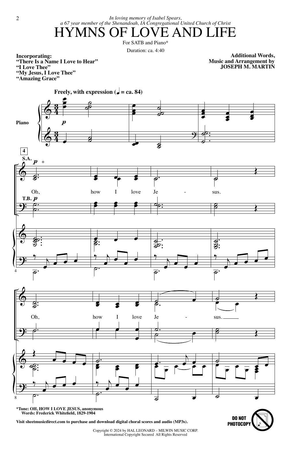 Produktbild zu: Hymns Of Love And Life
