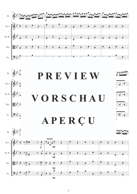 Produktgalerie: Seite 4 von 11 Concerto No.11 to 5 in G-Moll Op.5, , Querflöte Solo und Streicher Ensemble
