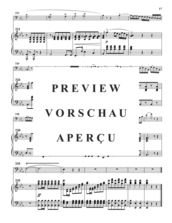 Product gallery: Page 18 of 21 Concertino, Op. 45 , , (tuba + piano)