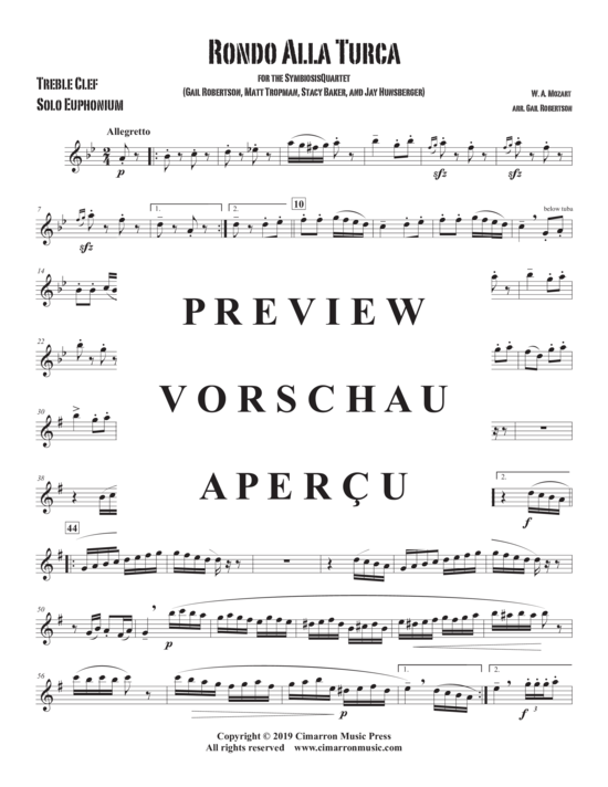 Product gallery: Page 9 of 15 Ronda Alla Turca , , (Tuba Quartett EETT)