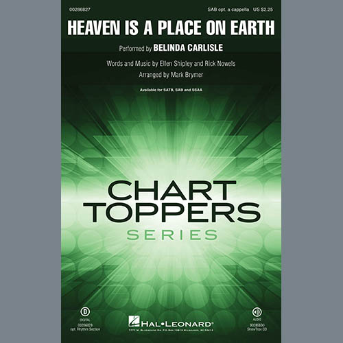 cover: Heaven Is A Place On Earth (arr. Mark Brymer), Belinda Carlisle