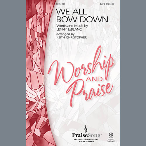 cover: We All Bow Down, Keith Christopher