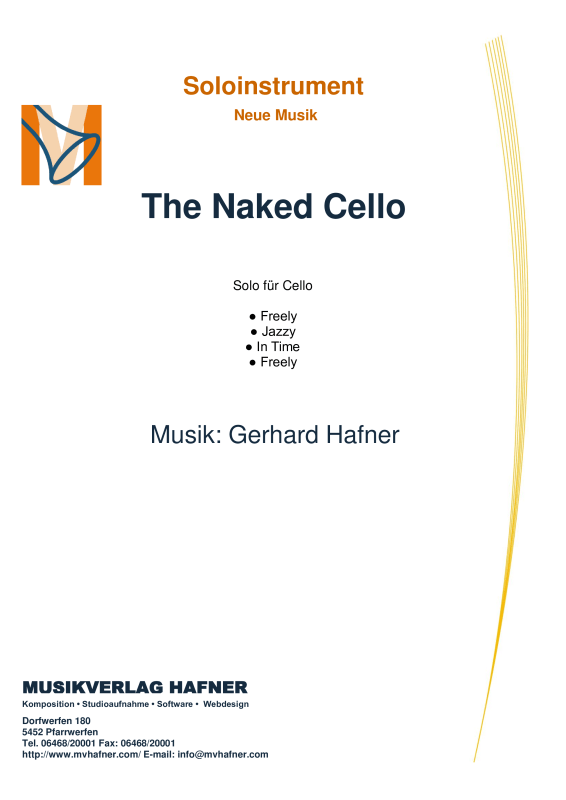 Produktbild zu: The Naked CelloGerhard Hafner