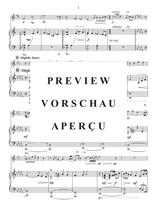 Produktgalerie: Seite 4 von 9 Something Pretty, Something Lively , , (Trompete in B + Klavier)