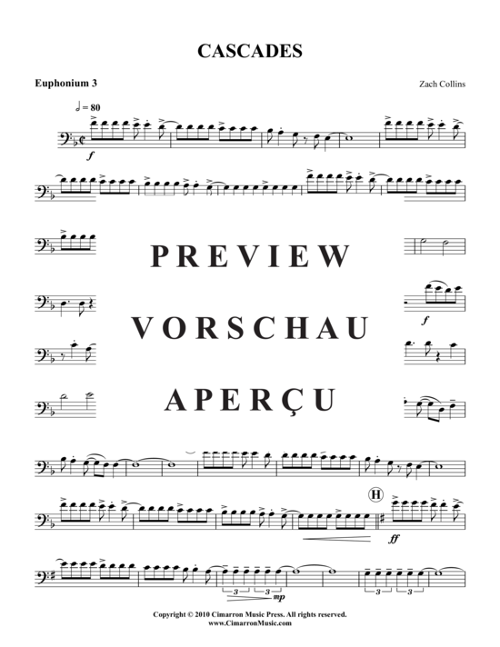 Product gallery: Page 15 of 21 Cascades , , (8x Bariton/Euphonium)