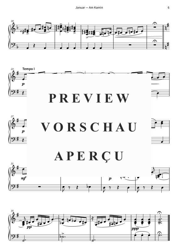Produktgalerie: Seite 8 von 11 Am Kamin - Musik für stille Abende - Ruhige, introspektive Klavierwerke für entspannte Momente, , Klavier Solo