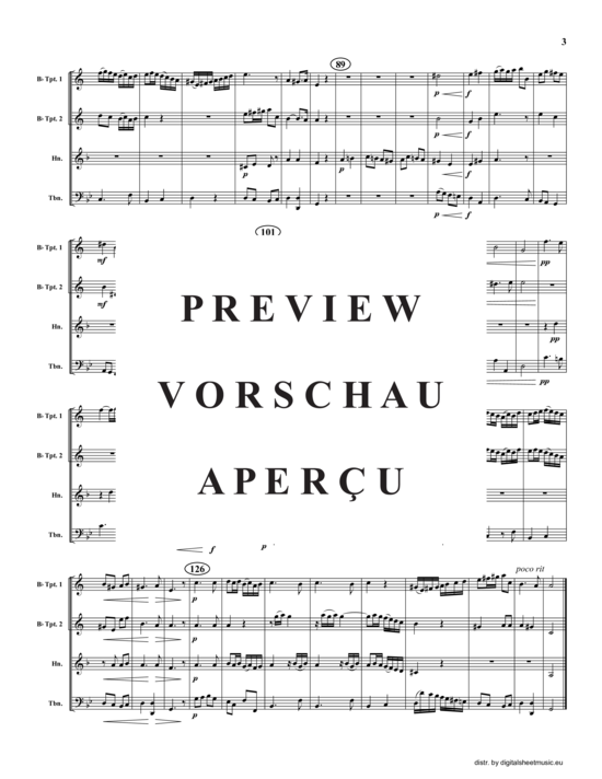 gallery: Charmant papillon (2xTromp in B, Horn in F (Pos) , , , Pos)
