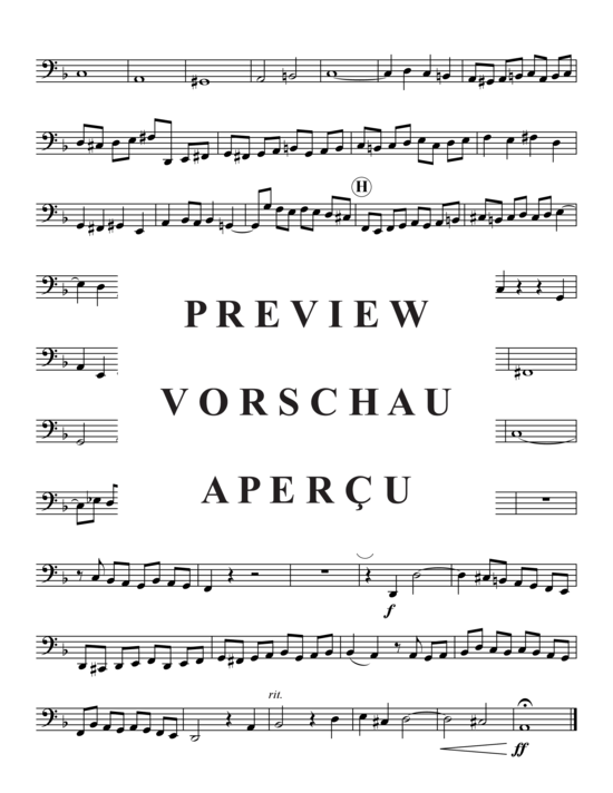 Product gallery: Page 15 of 17 Contrapunctus 9 , , (Tuba Quartet: 2x Baritone, 2xTuba)