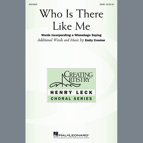 cover: Who Is There Like Me, Emily Crocker